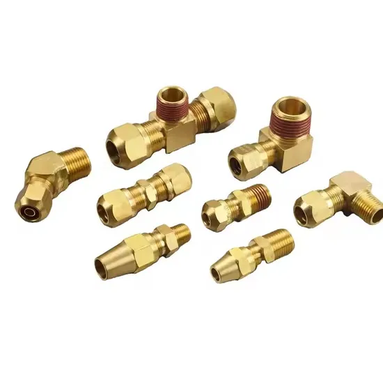Brass Tube Fitting Compression Fittings Union Tee